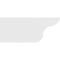 Ekena Millwork Standard Carmel Architectural Grade PVC Rafter Tail, 6"W X 10"H X 24"L RFTP06X10X24CAR - alternate 4
